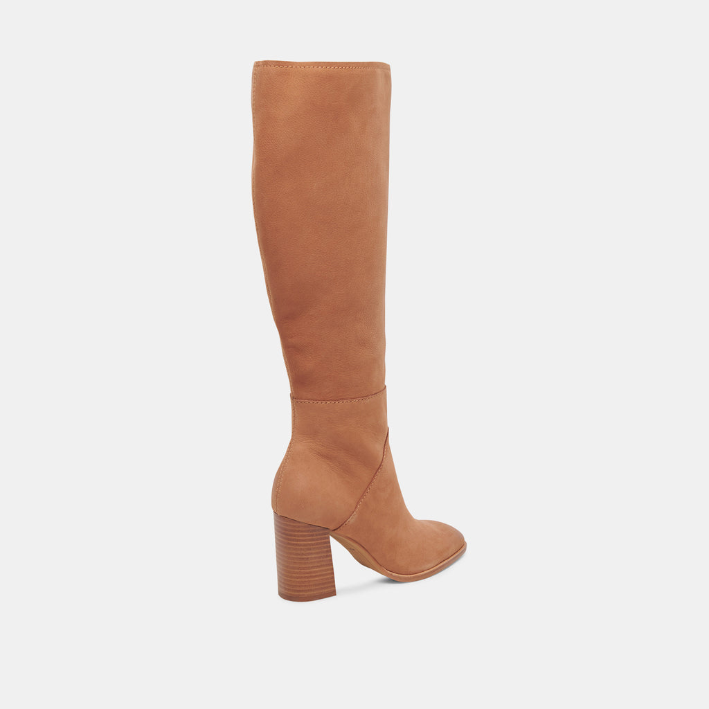 FYNN WIDE CALF BOOTS BROWN NUBUCK - image 3