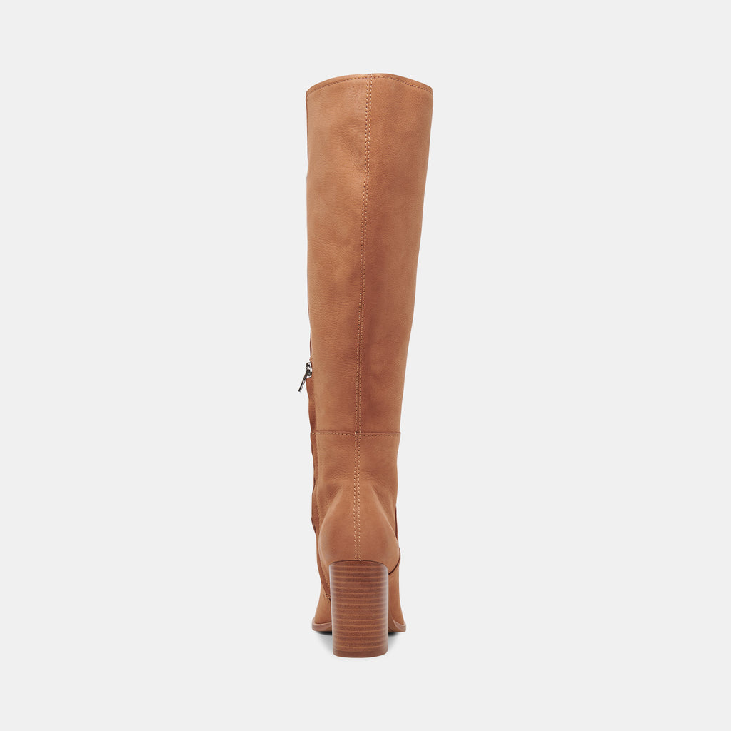 FYNN WIDE CALF BOOTS BROWN NUBUCK - image 8