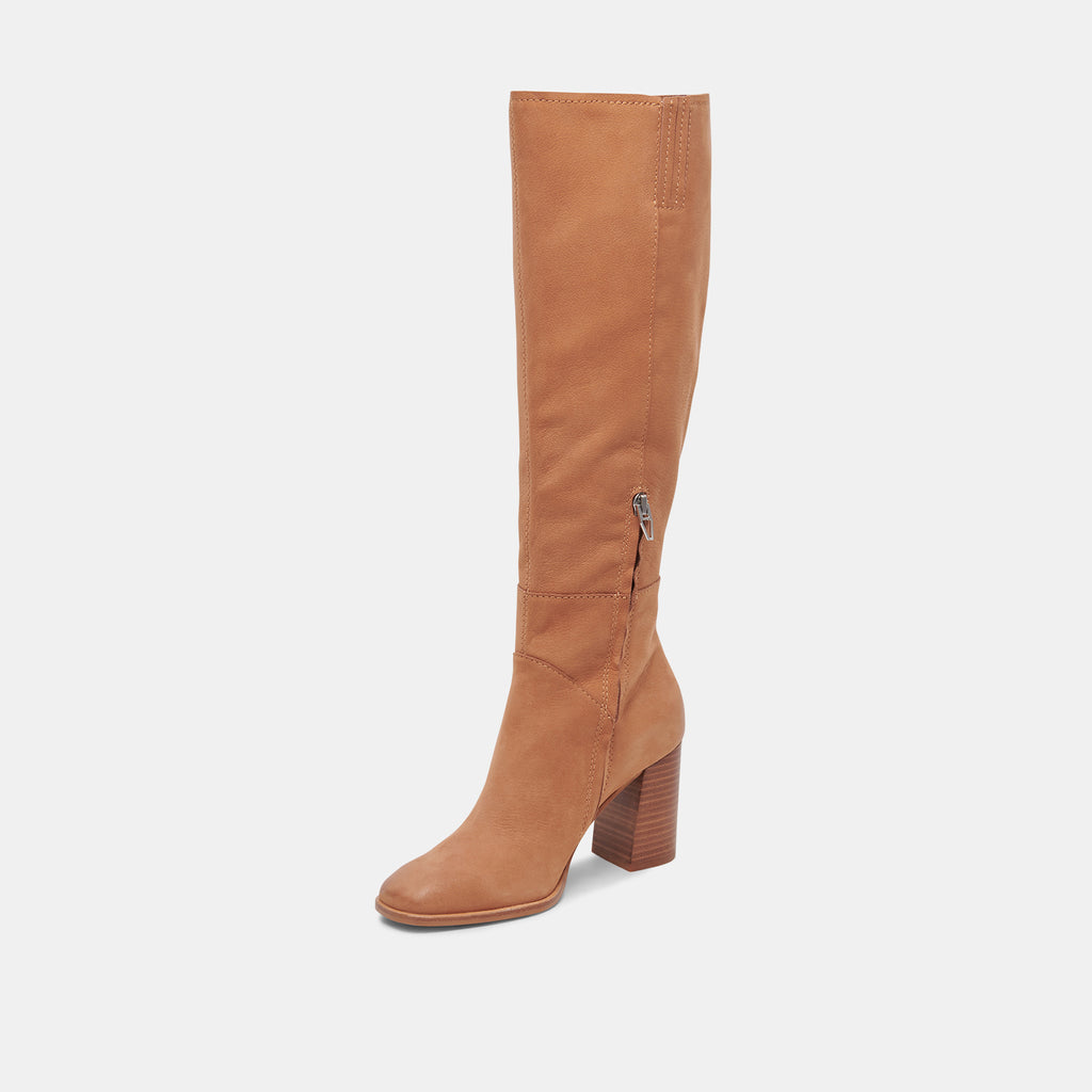 FYNN WIDE CALF BOOTS BROWN NUBUCK - image 4