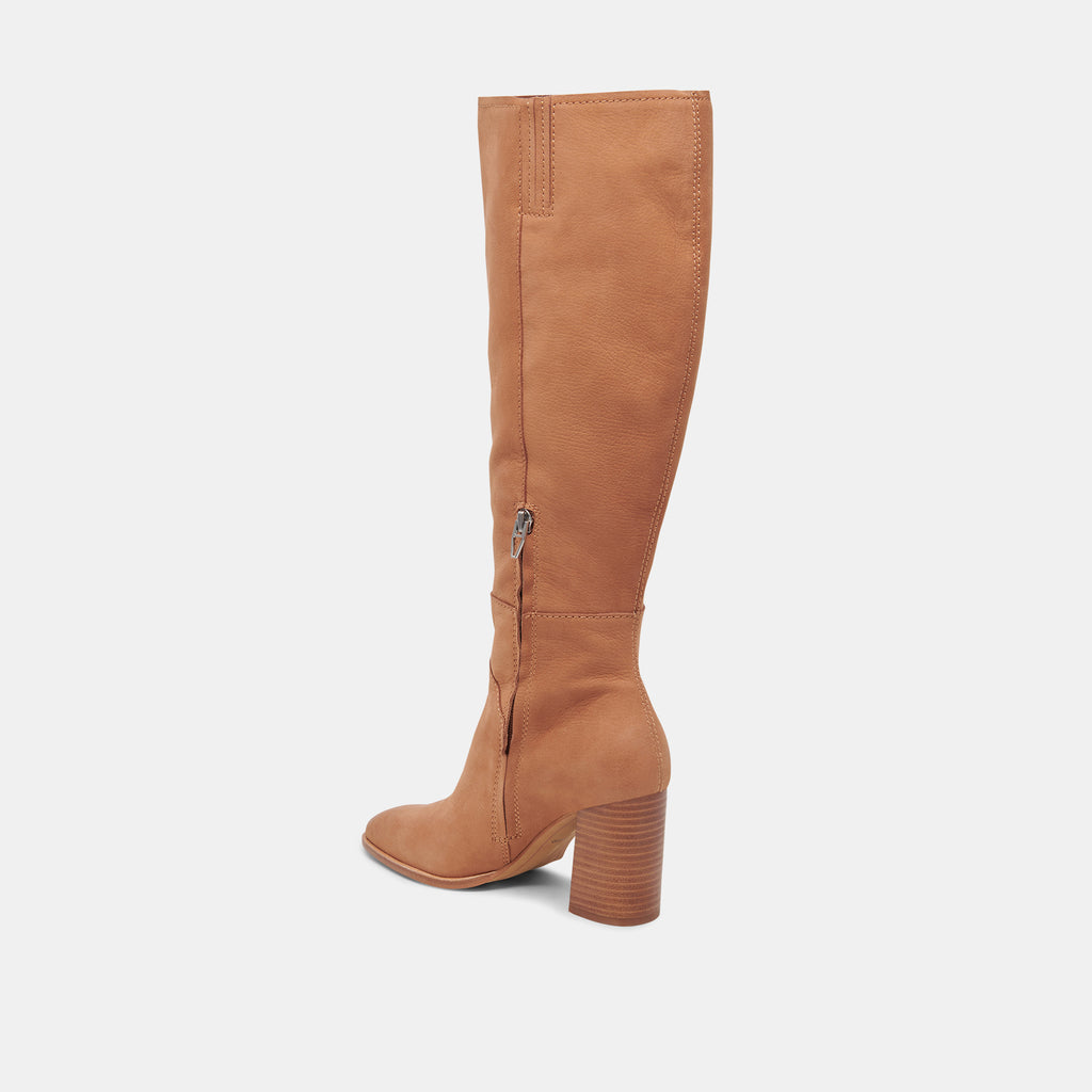 FYNN WIDE CALF BOOTS BROWN NUBUCK - image 6