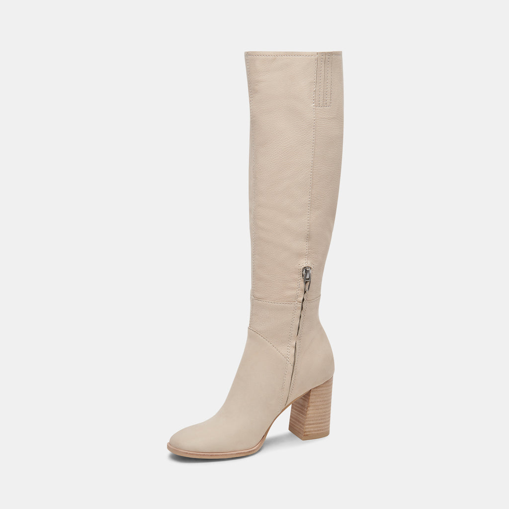 FYNN WIDE CALF BOOTS SAND NUBUCK - image 4