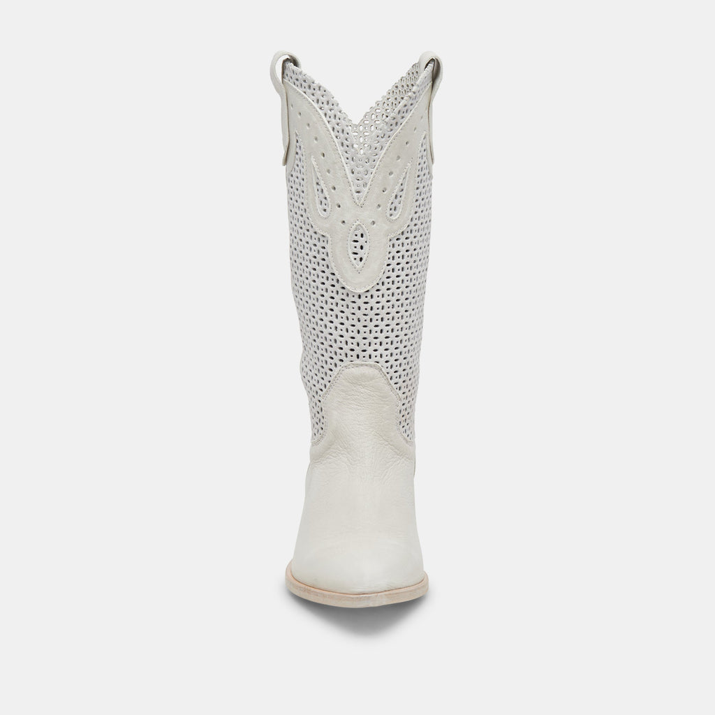 RANCH BOOTS IVORY LEATHER - re:vita - image 11