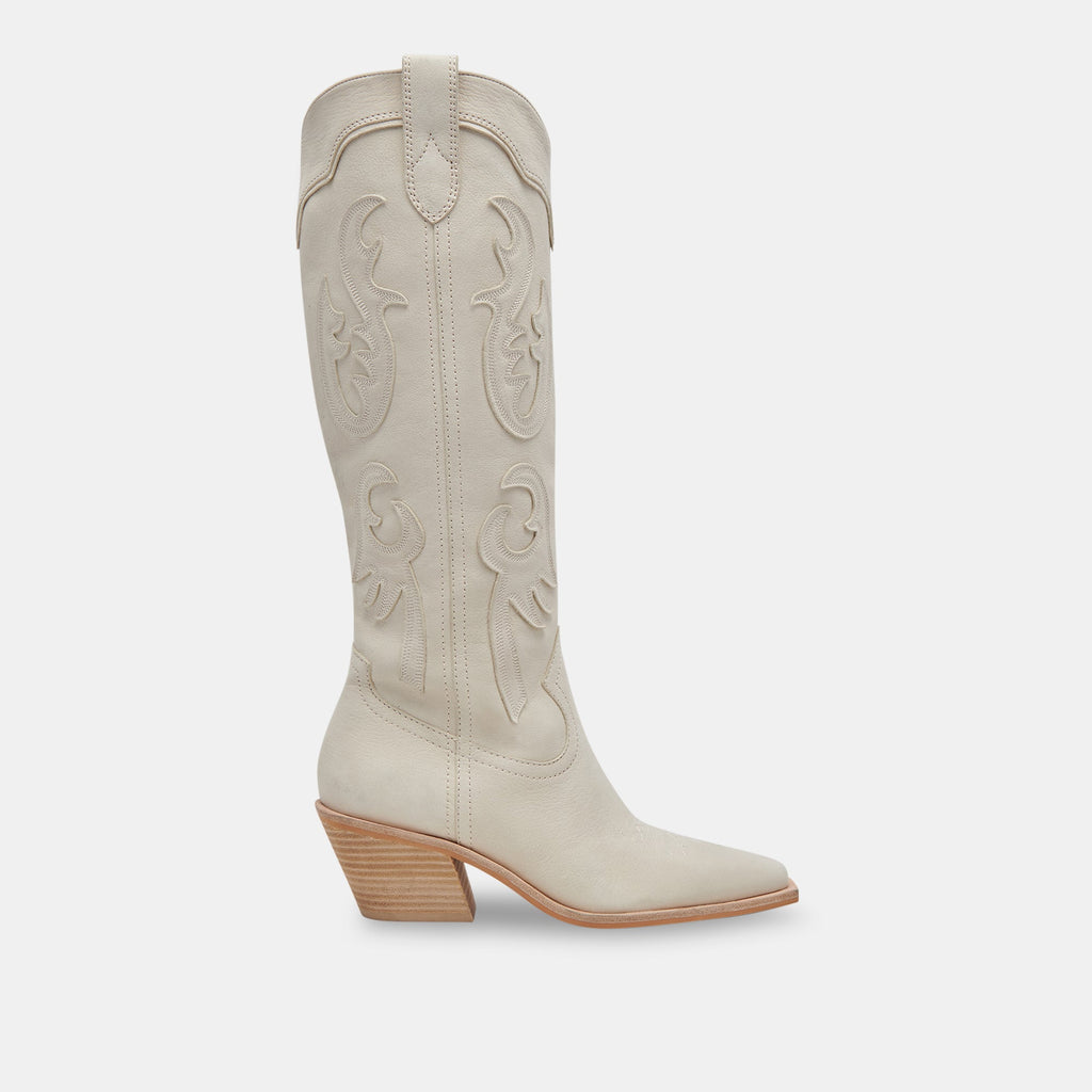 SAMSIN BOOTS IVORY NUBUCK - re:vita - image 1