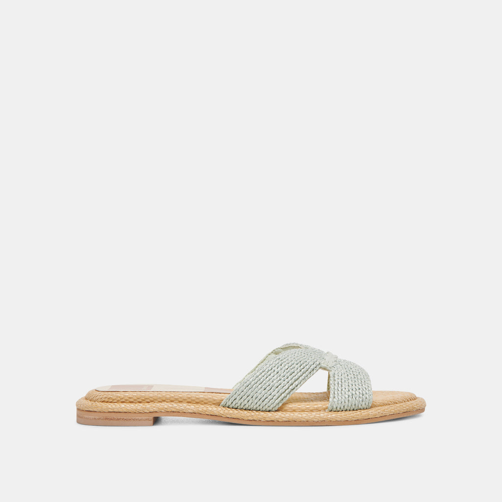 ATOMIC WIDE SANDALS MINT RAFFIA - image 1