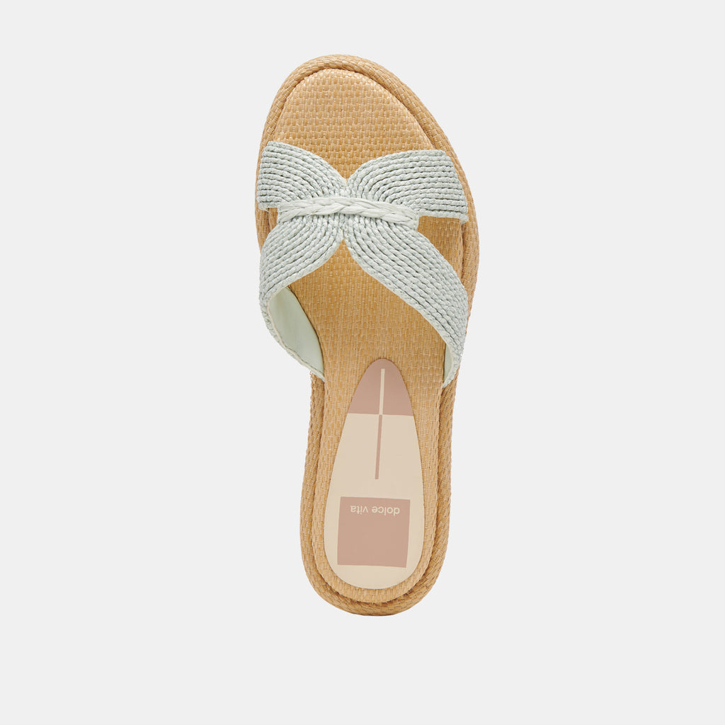 ATOMIC WIDE SANDALS MINT RAFFIA - image 8