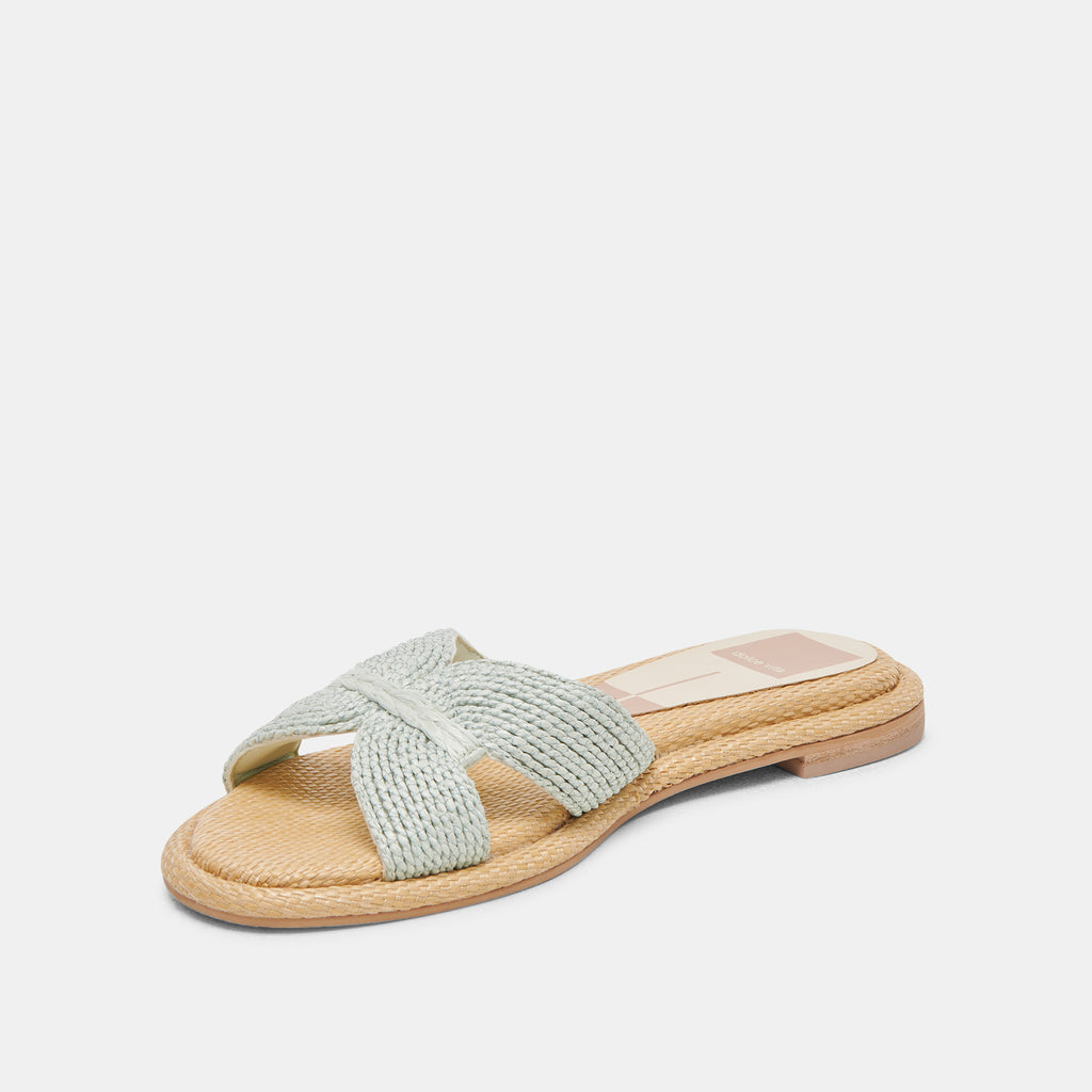 ATOMIC WIDE SANDALS MINT RAFFIA - image 4