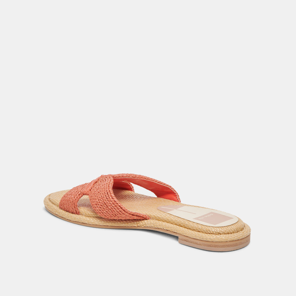 ATOMIC WIDE SANDALS PERSIMMON RAFFIA - image 5