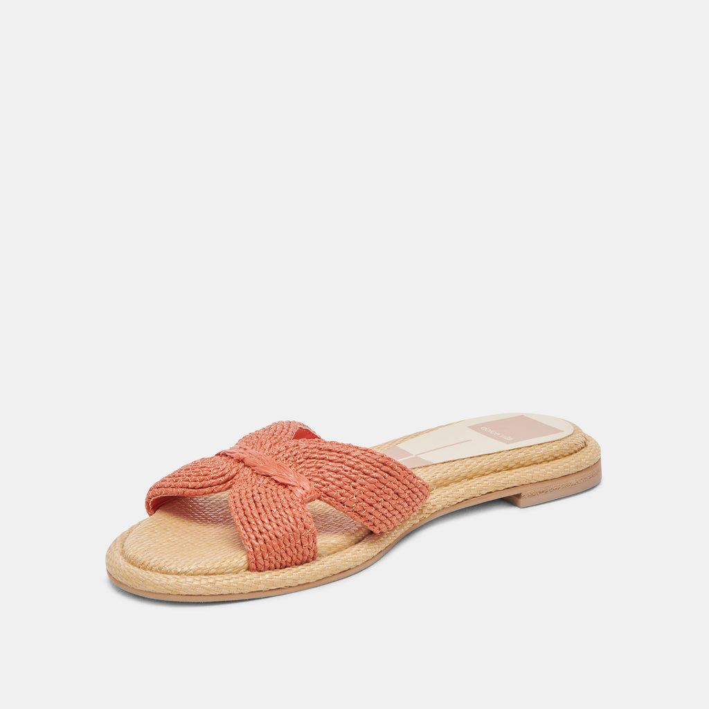 ATOMIC WIDE SANDALS PERSIMMON RAFFIA - image 4