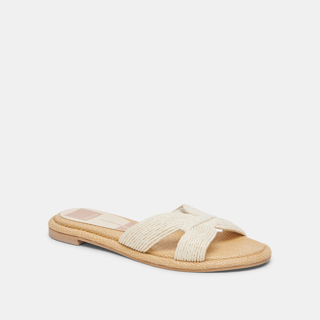 ATOMIC SANDALS WHITE RAFFIA - image 2