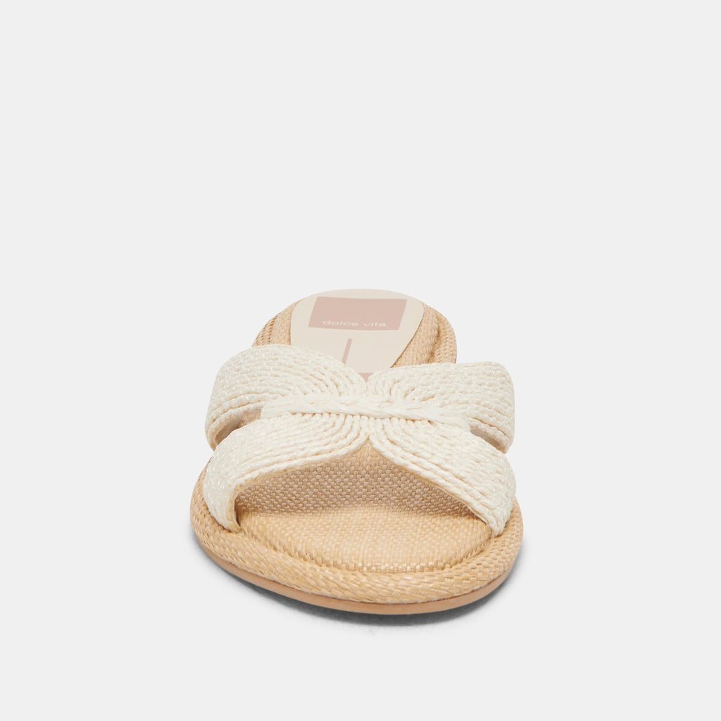 ATOMIC SANDALS WHITE RAFFIA - image 6