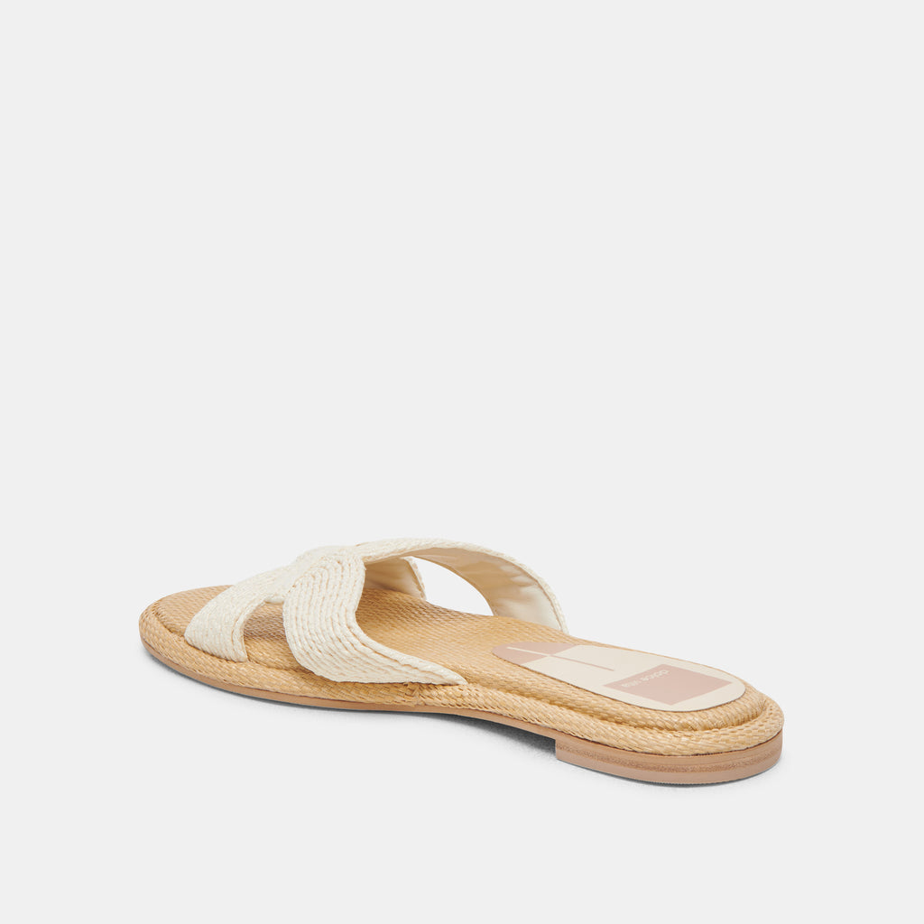 ATOMIC SANDALS WHITE RAFFIA - image 5