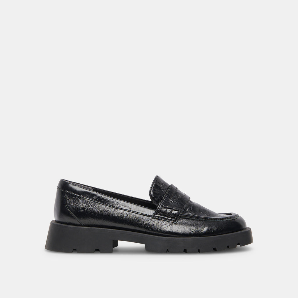 ELIAS FLATS ONYX CRINKLE PATENT - image 1