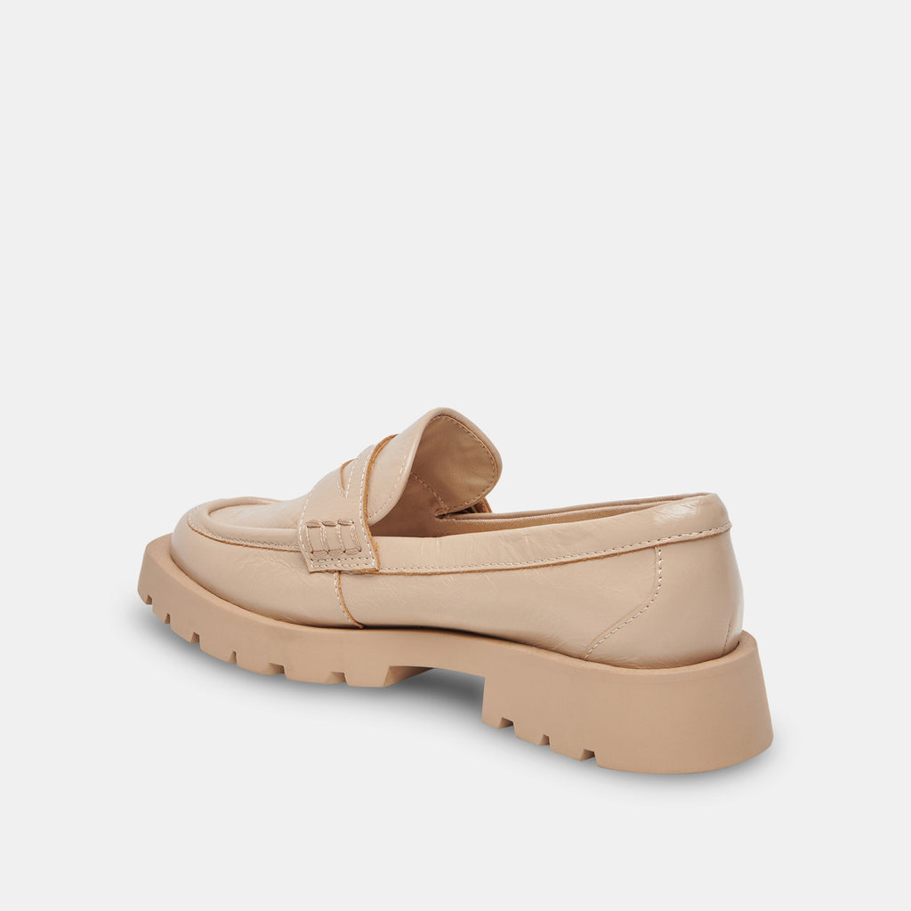 ELIAS WIDE FLATS SESAME CRINKLE PATENT - image 5