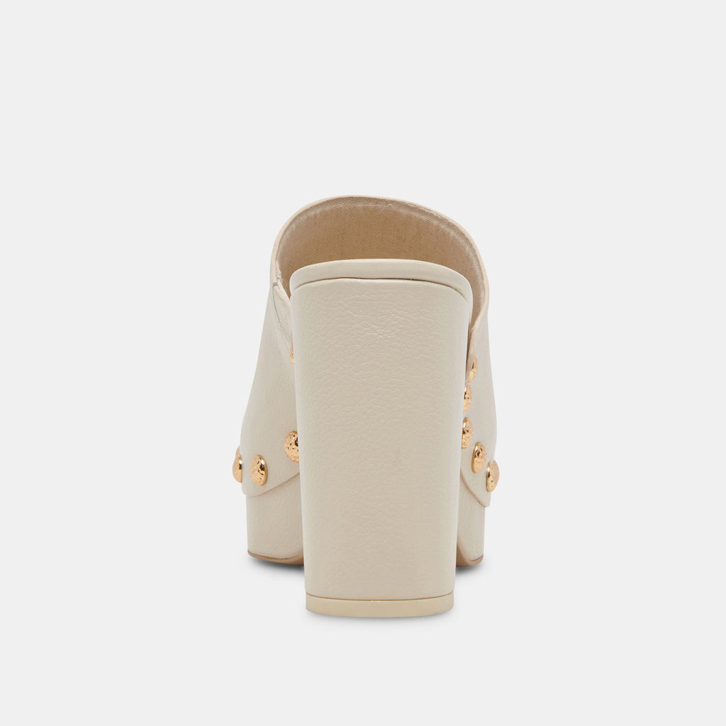 EMOL HEELS OFF WHITE LEATHER - image 11