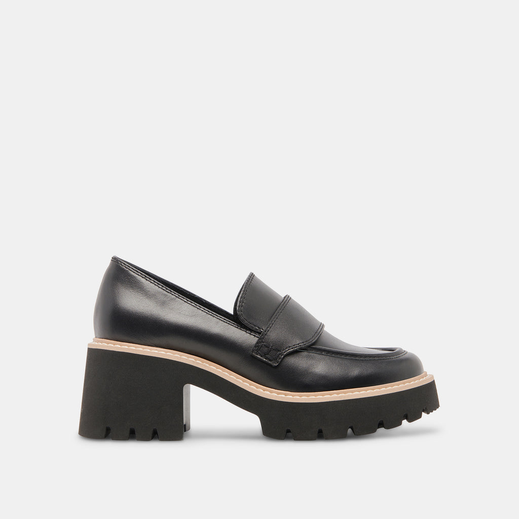 HALONA LOAFERS ONYX LEATHER - image 1