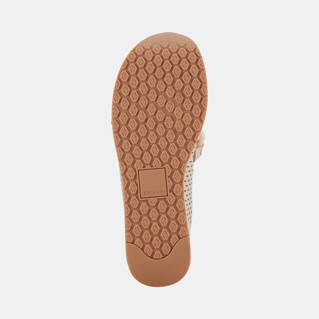 JHENEE PERFORATED SNEAKERS SAND NUBUCK - image 15