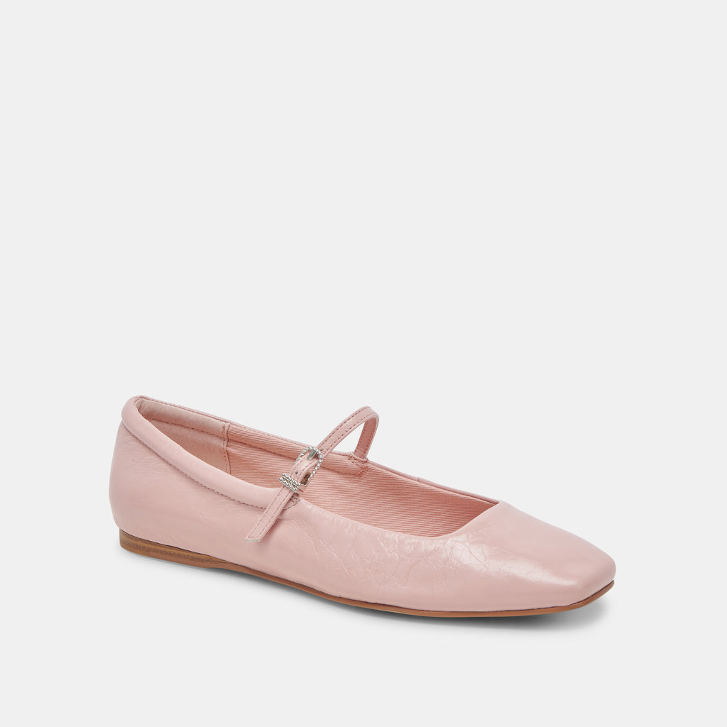 REYES BALLET FLATS PINK CRINKLE PATENT - image 3