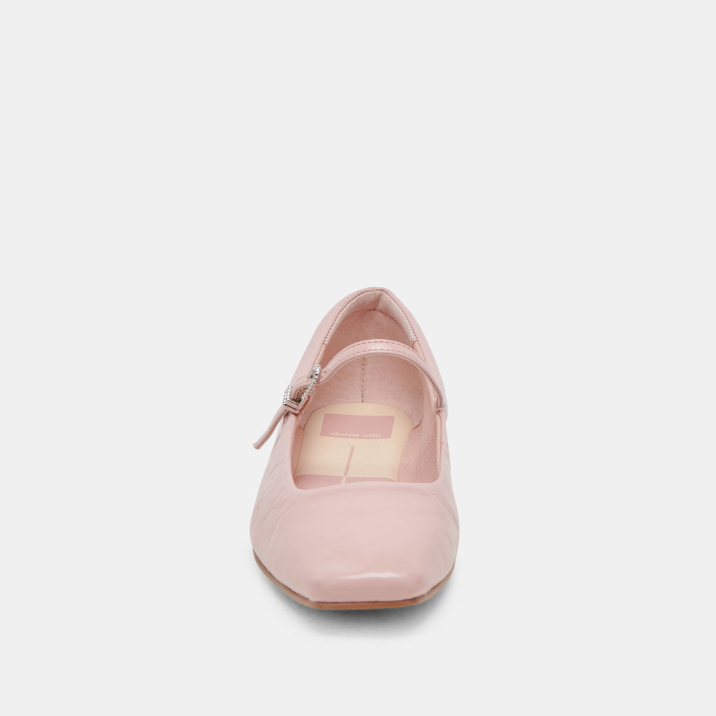 REYES BALLET FLATS PINK CRINKLE PATENT - image 9