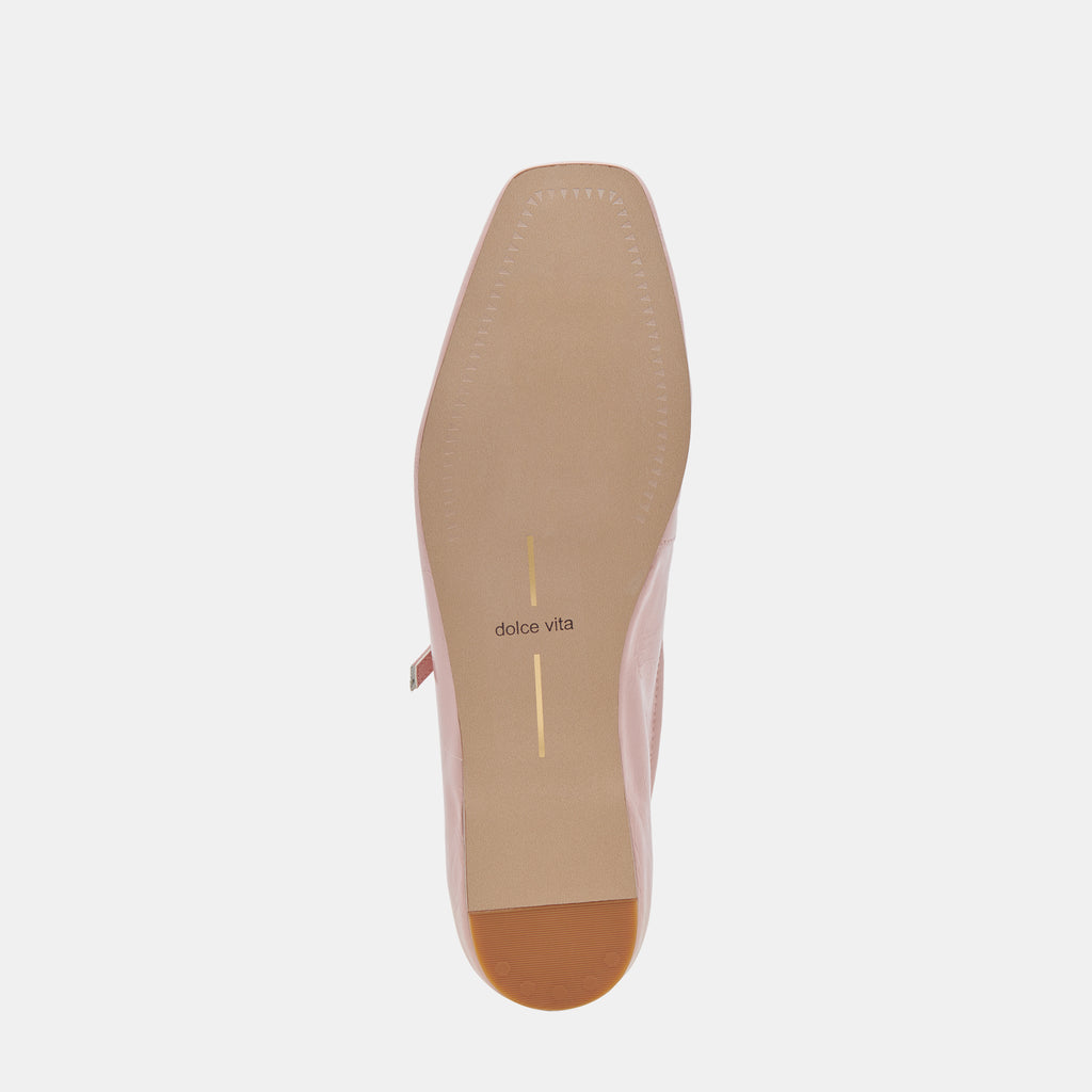 REYES BALLET FLATS PINK CRINKLE PATENT - image 12