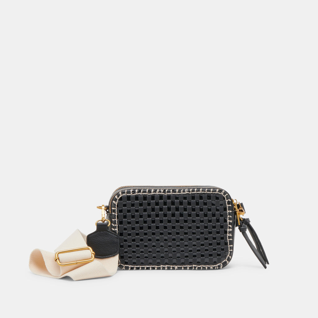 GLADYS CROSSBODY BLACK WOVEN - image 5