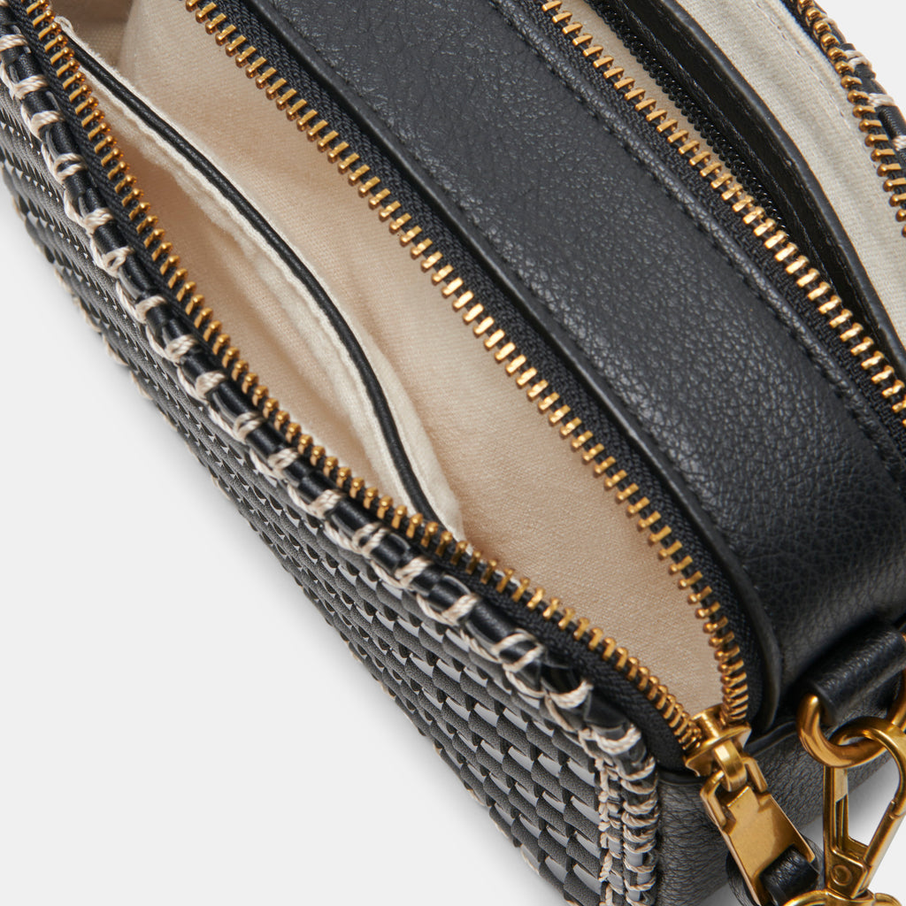 GLADYS CROSSBODY BLACK WOVEN - image 3