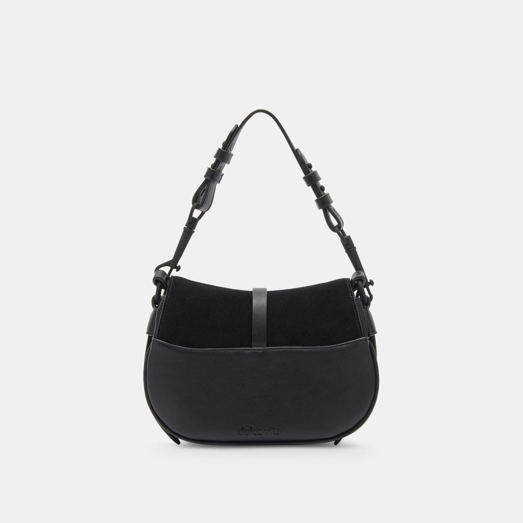 RYLEE CROSSBODY BLACK SUEDE - image 5