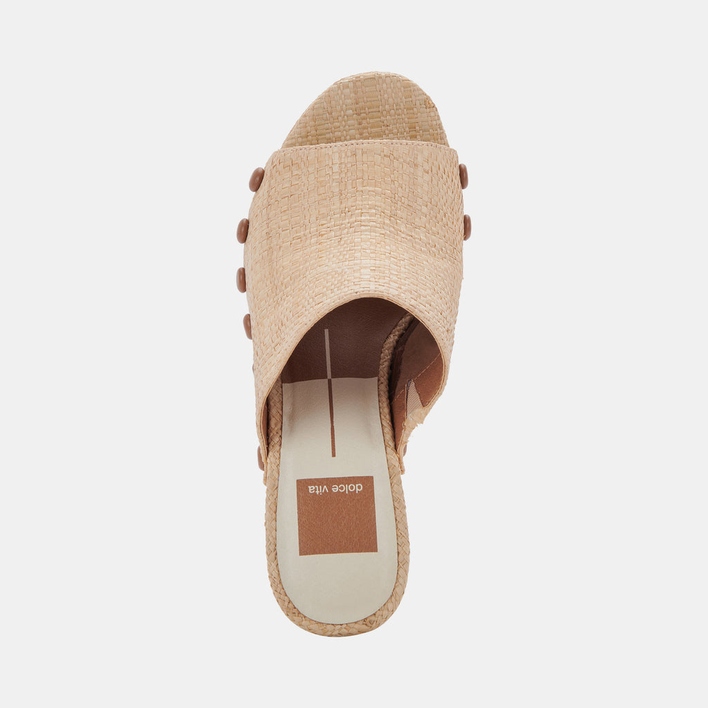 EMOL HEELS LT NATURAL RAFFIA - image 11