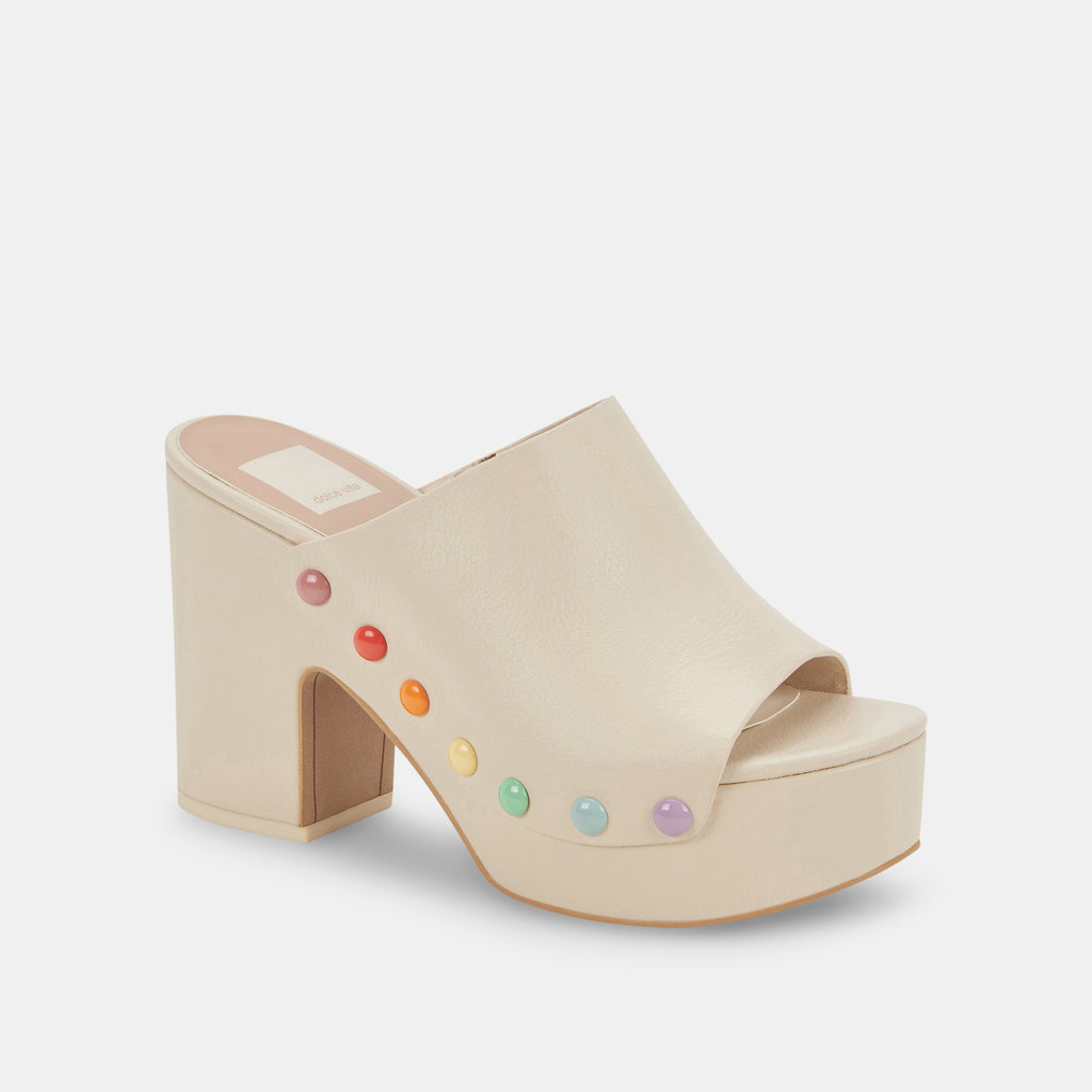 EMOL PRIDE HEELS IVORY LEATHER - image 2