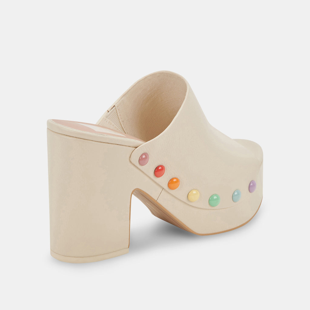 EMOL PRIDE HEELS IVORY LEATHER - image 3