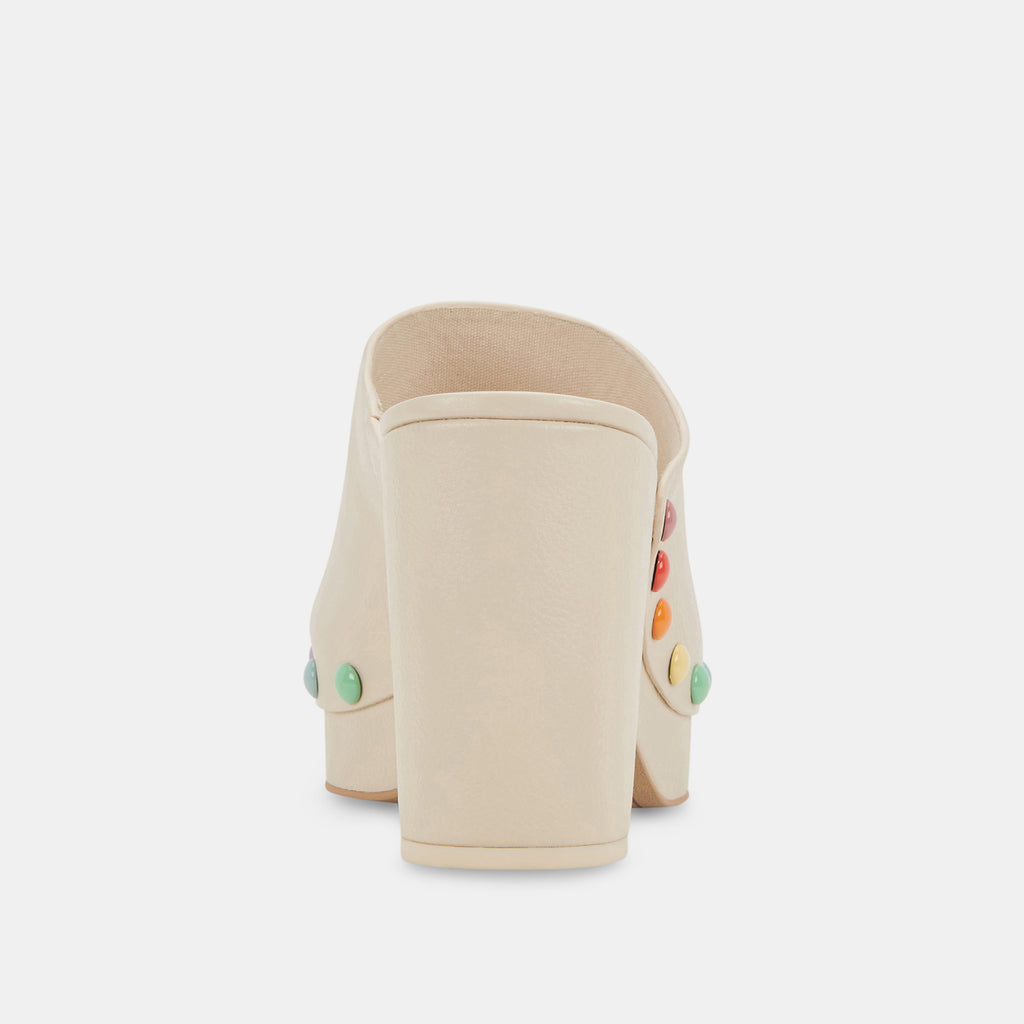 EMOL PRIDE HEELS IVORY LEATHER - image 7