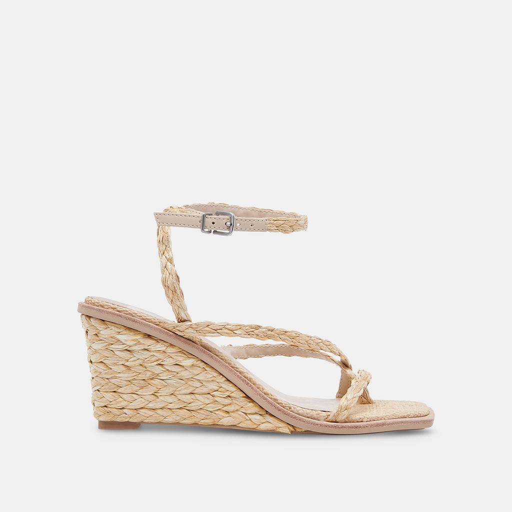 GEMINI WEDGES LT NATURAL RAFFIA - image 1