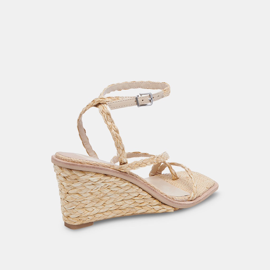 GEMINI WEDGES LT NATURAL RAFFIA - image 5