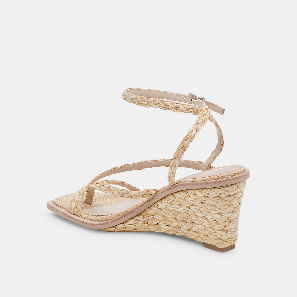 GEMINI WEDGES LT NATURAL RAFFIA - image 7