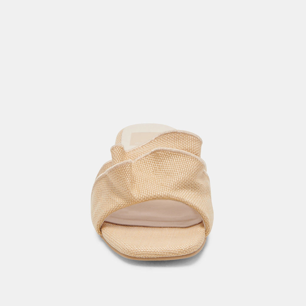 ALUMNI SANDALS NATURAL RAFFIA - image 6