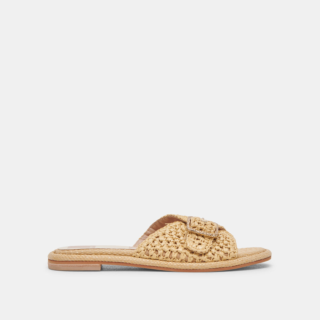 ALONZO SANDALS NATURAL RAFFIA - image 1