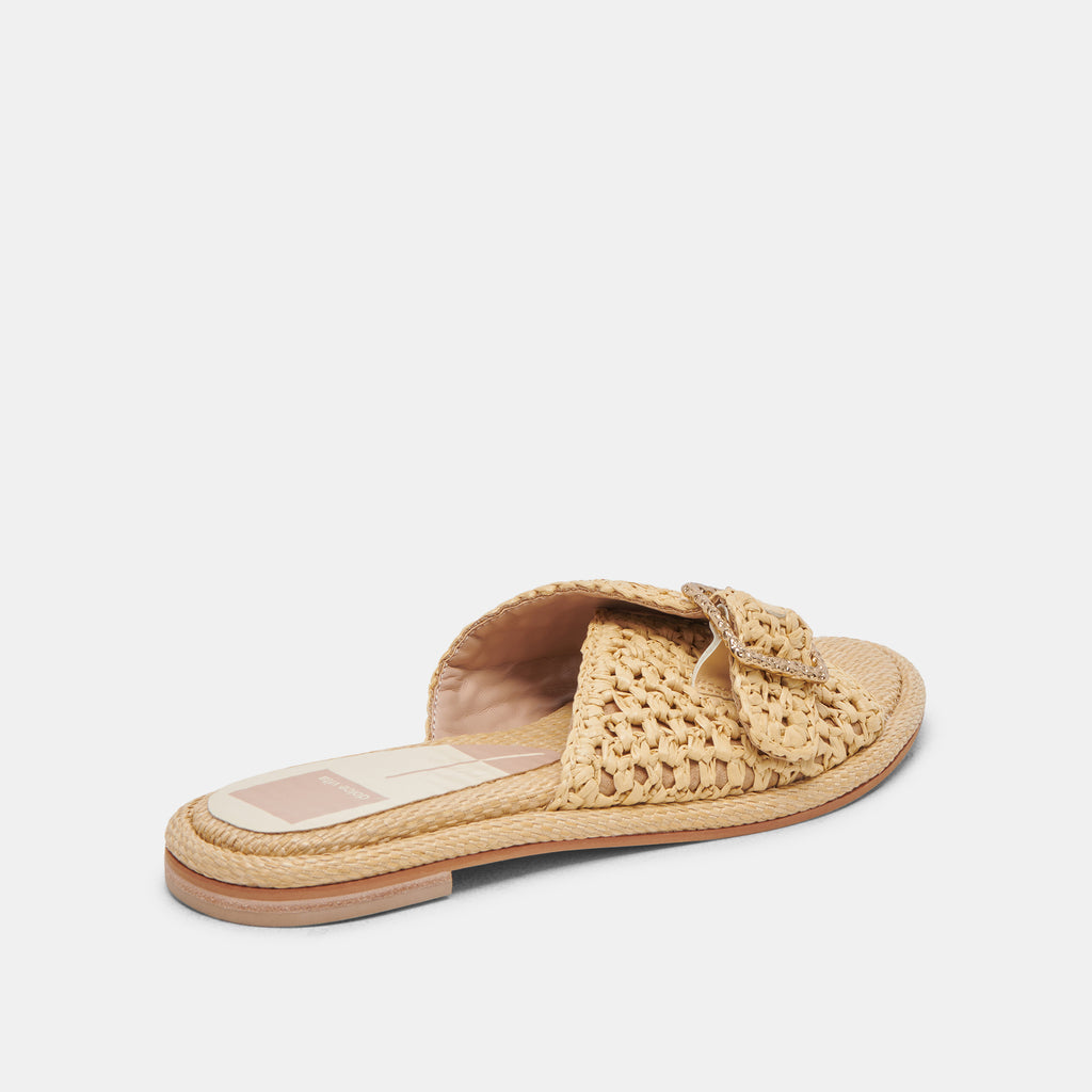 ALONZO SANDALS NATURAL RAFFIA - image 5