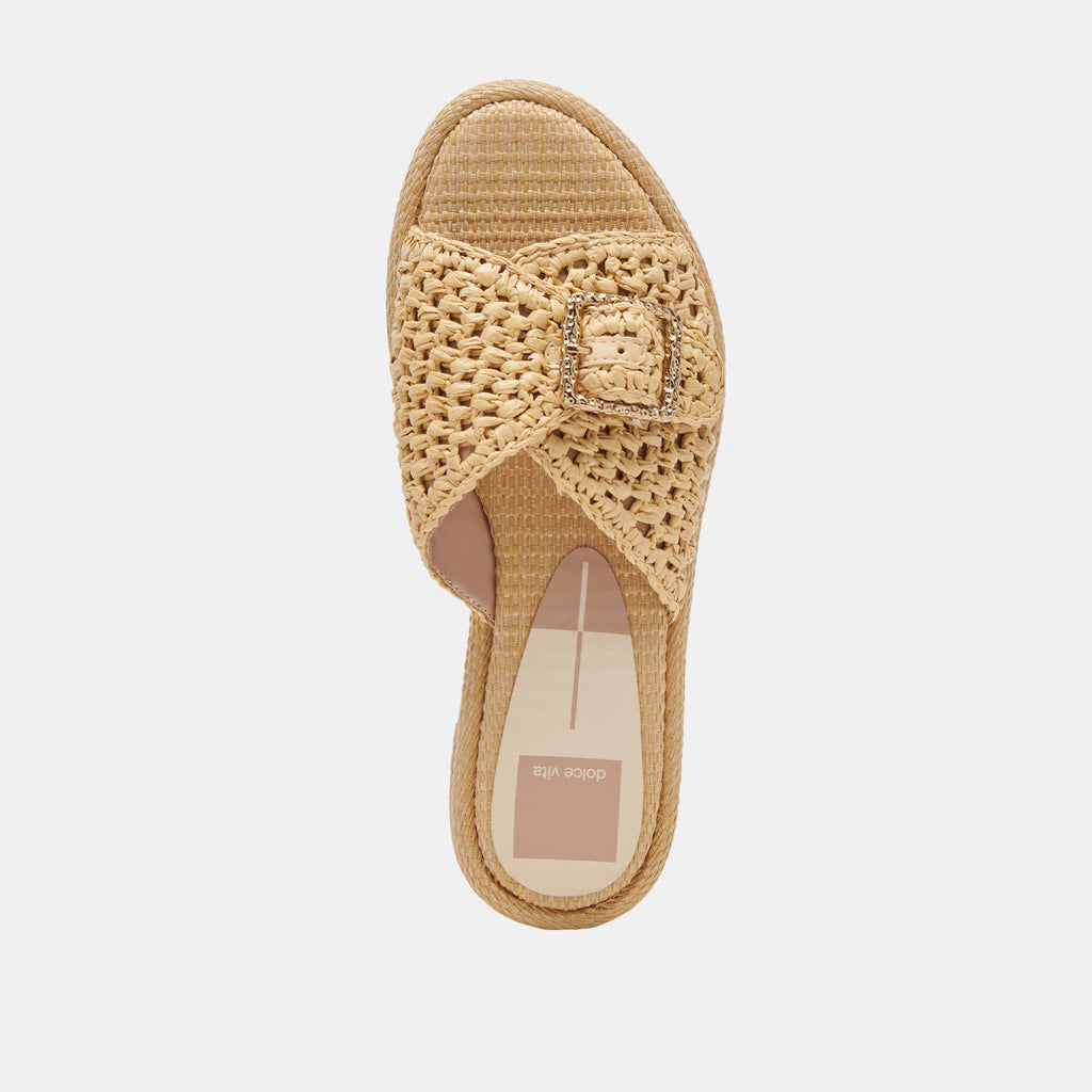 ALONZO SANDALS NATURAL RAFFIA - image 10