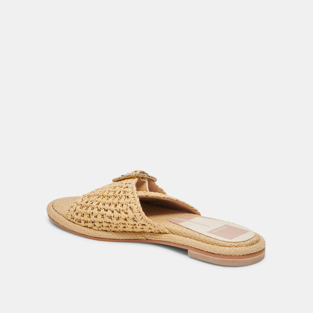 ALONZO SANDALS NATURAL RAFFIA - image 7