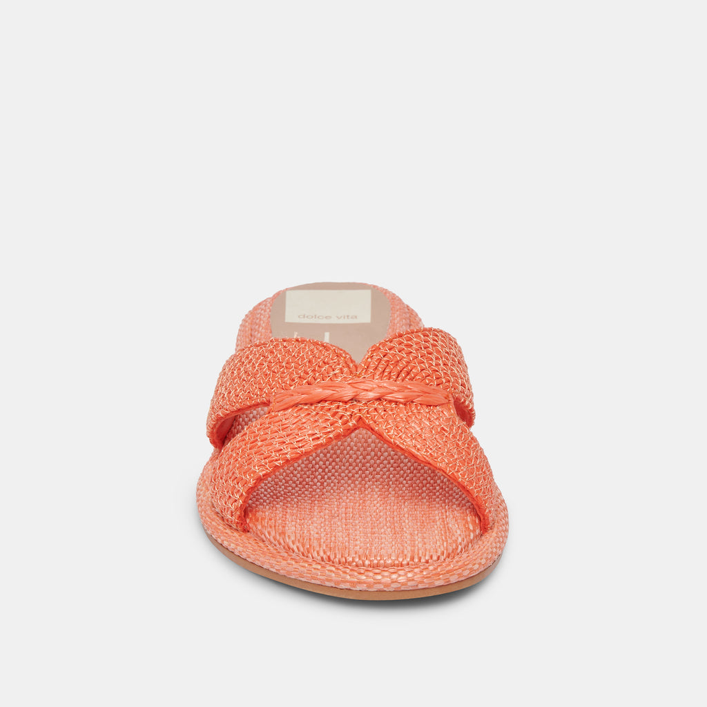 ATOMIC SANDALS ORANGE RAFFIA - image 7