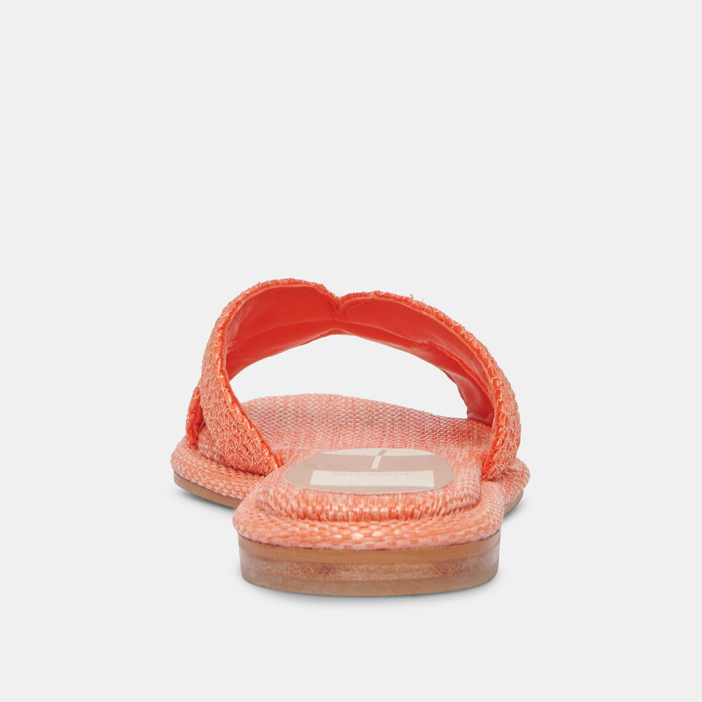 ATOMIC SANDALS ORANGE RAFFIA - image 8