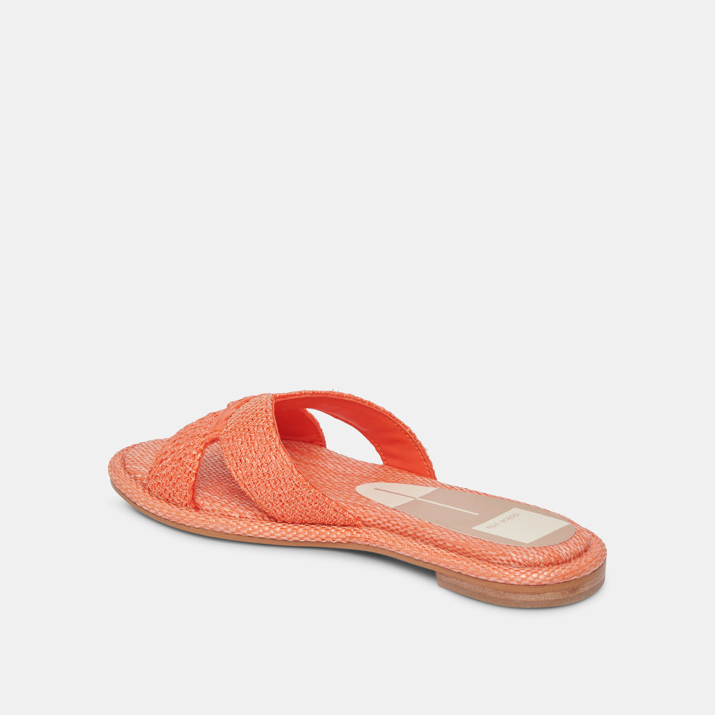 ATOMIC SANDALS ORANGE RAFFIA - image 6