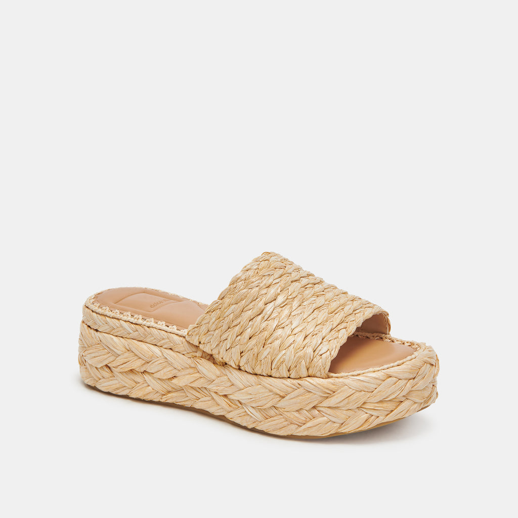 CHAVI SANDALS LT NATURAL RAFFIA - image 2