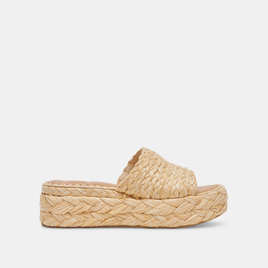 CHAVI SANDALS LT NATURAL RAFFIA - image 1