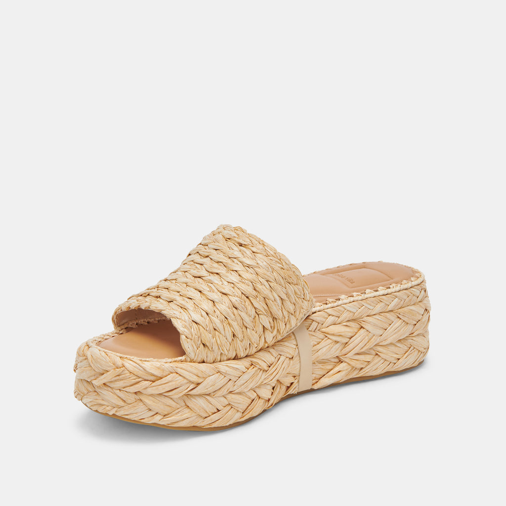 CHAVI SANDALS LT NATURAL RAFFIA - image 4