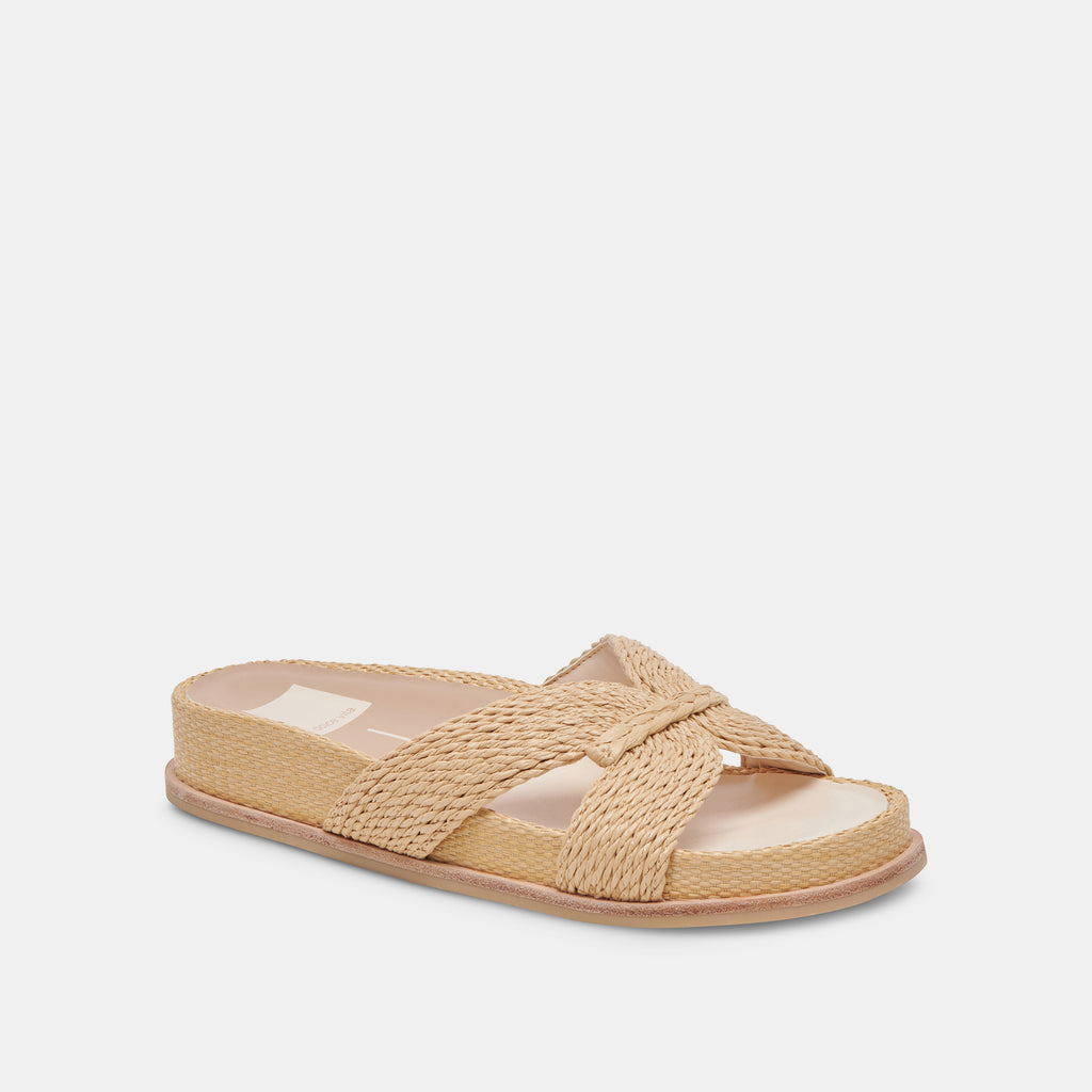 SELDA SANDALS LT NATURAL RAFFIA - image 2