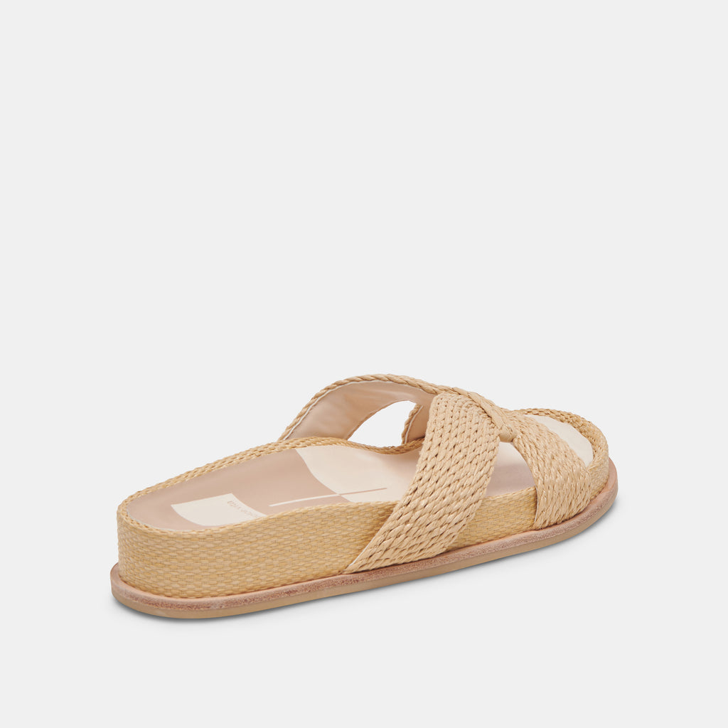 SELDA SANDALS LT NATURAL RAFFIA - image 3