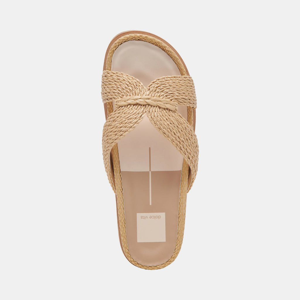 SELDA SANDALS LT NATURAL RAFFIA - image 8