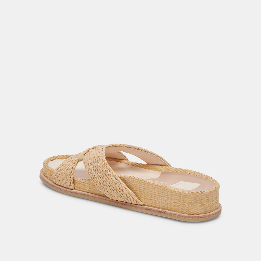 SELDA SANDALS LT NATURAL RAFFIA - image 5