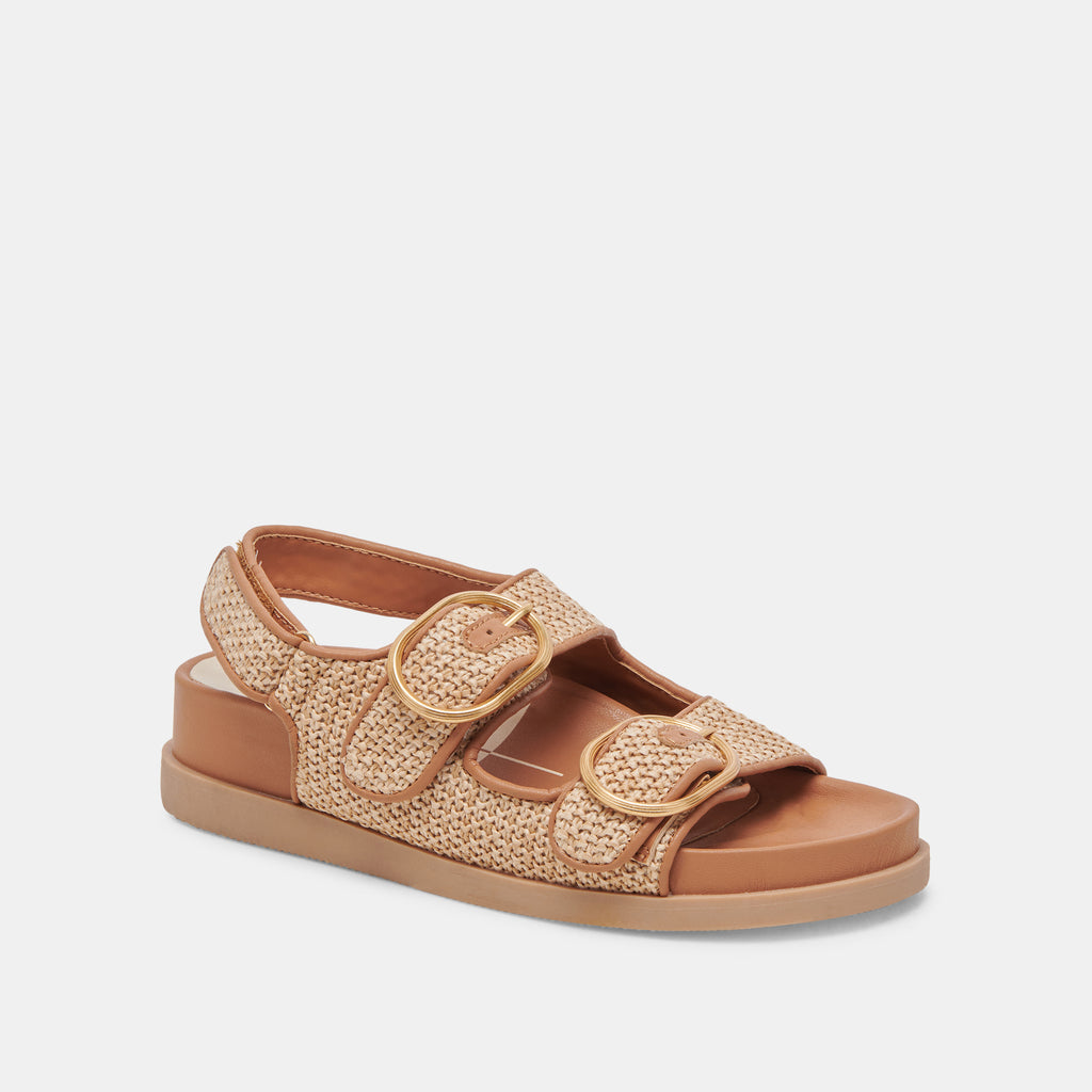 STARLA SANDALS TAN MULTI WOVEN - image 3