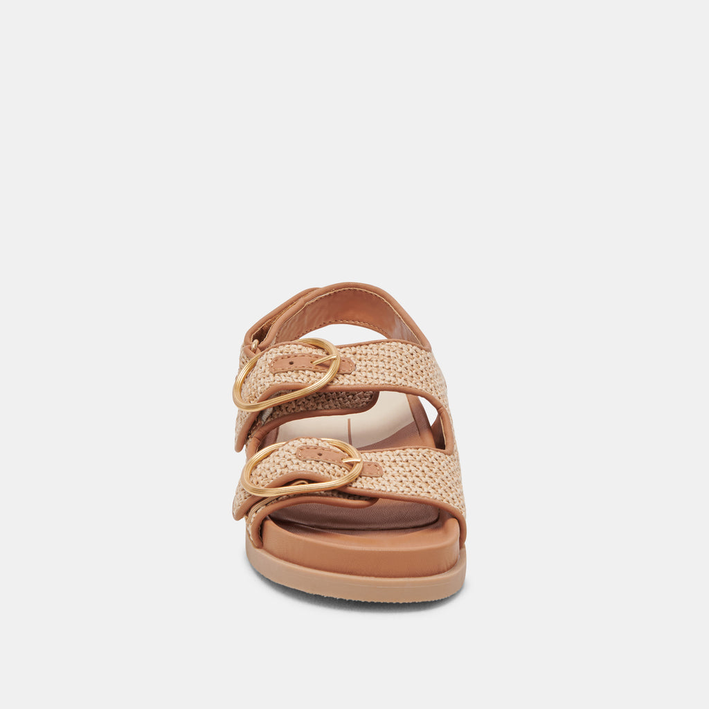 STARLA SANDALS TAN MULTI WOVEN - image 8